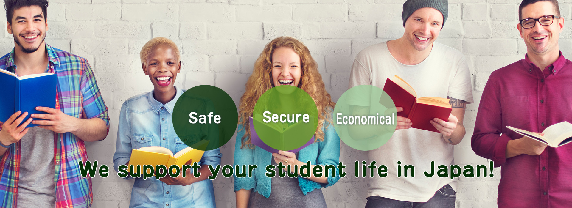 We support your student life in Japan!